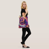 Horoscoop Teken Weegschaal Zodiac Etherische Mysti Tote Bag (Op model)