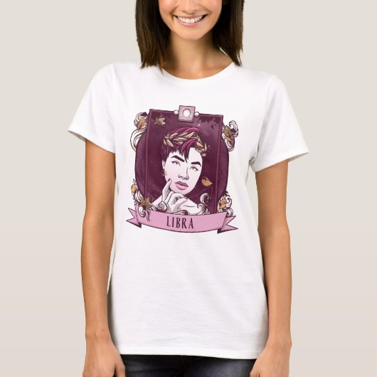 Horoscoop - WEEGSCHAAL T-shirt (Voorkant)