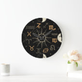 Horoscoopcirkel, sterrenbeelden, . grote klok (Huis)