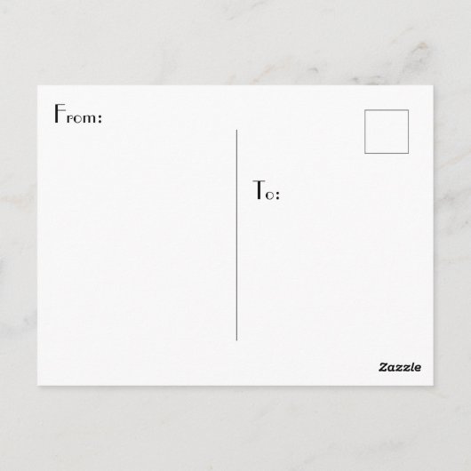 Horoscoopteken Aires-Briefkaart Briefkaart (Achterkant)