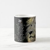 Horoscoopteken Leo Zodiac Astrologie Koffiemok (Center)