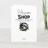 Horoscoopteken Maagd | Birthday Kaart (Achterkant)