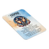 Horoscoopteken Tweelingen | Birthday Magneet (Rechterzijde)