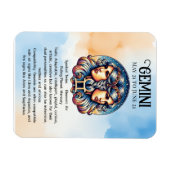 Horoscoopteken Tweelingen | Birthday Magneet (Horizontaal)