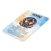 Horoscoopteken Tweelingen | Birthday Magneet (Linkerzijde)