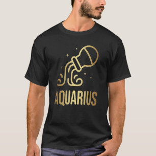 Horoscope Aquarius Zodiac Astrology Sign 9 T-shirt