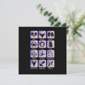 Horoscope Astrology Zodiac Signs Kaart (Staand voorkant)