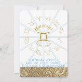 HOROSCOPE ~ Birthday Invite - Gemini Kaart (Voorkant)