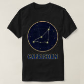 Horoscope Capricornus Zodiac Constellation Caprico T-shirt (Design voorkant)