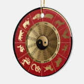 horoscope chinese zodiac keramisch ornament (Links)