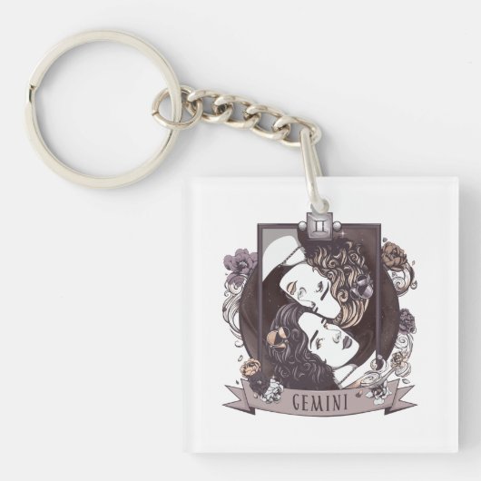 Horoscope - GEMINI Sleutelhanger (voorkant)