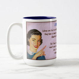 Horoscope: LIBRA (rating G) Tweekleurige Koffiemok