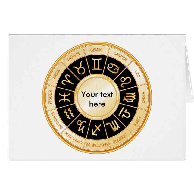 Horoscope Mandala (Voorkant Horizontaal)