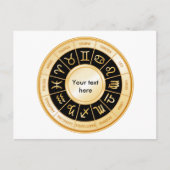 Horoscope Mandala Briefkaart (Voorkant)