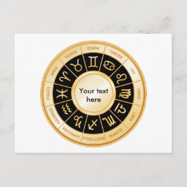 Horoscope Mandala Briefkaart