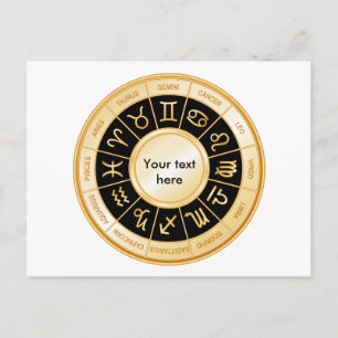 Horoscope Mandala Briefkaart