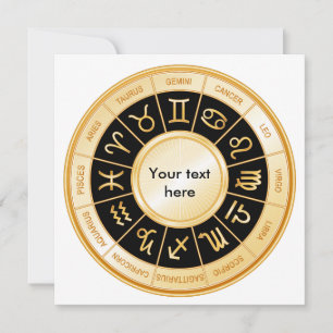 Horoscope Mandala Kaart