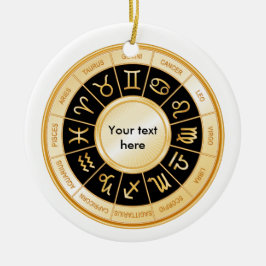 Horoscope Mandala Keramisch Ornament