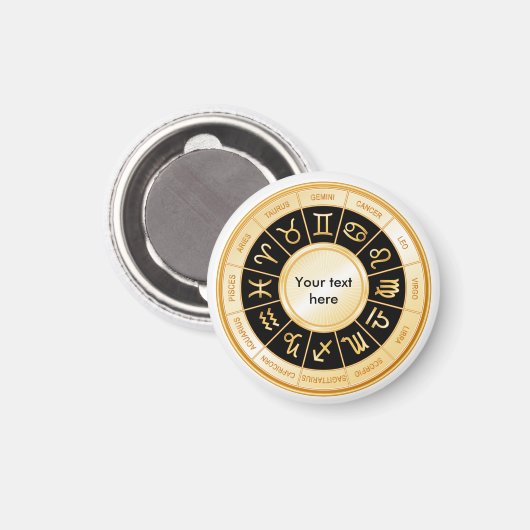 Horoscope Mandala Magneet (Voorkant / Achterkant)