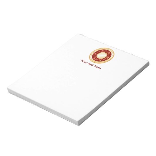 Horoscope Mandala Notitieblok (Linkerzijde)