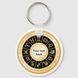 Horoscope Mandala Sleutelhanger