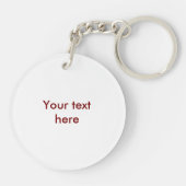 Horoscope Mandala Sleutelhanger (Achterkant)