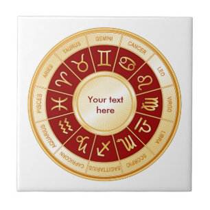 Horoscope Mandala Tegeltje