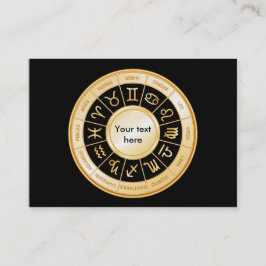 Horoscope Mandala Visitekaartje