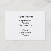 Horoscope Mandala Visitekaartje (Achterkant)