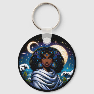 Horoscope Sign Aquarius Symbol Sleutelhanger