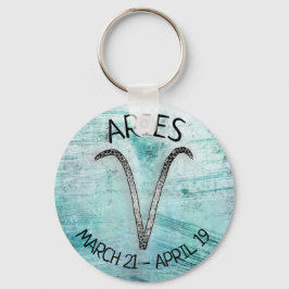 Horoscope Sign Aries Sleutelhanger
