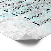 Horoscope Sign Aries Zodiac Astrology Poster (Hoek)