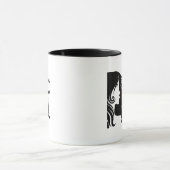 Horoscope Sign Gemini Zodiac Twins Coffee Mok (Midden)