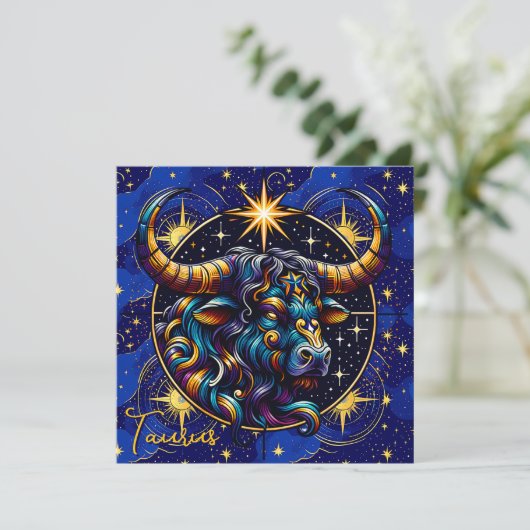 Horoscope Sign Taurus Zodiac Astrology (Staand voorkant)