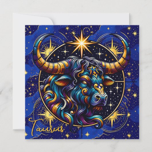 Horoscope Sign Taurus Zodiac Astrology (Voorkant)