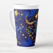 Horoscope Sign Taurus Zodiac Astrology Latte Mok (Linkerhoek)