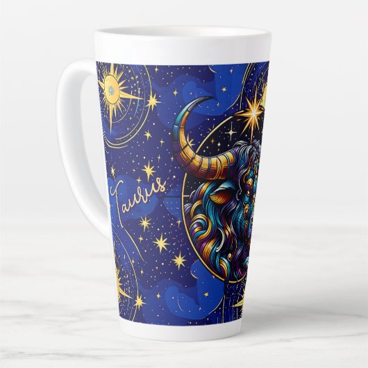 Horoscope Sign Taurus Zodiac Astrology Latte Mok (Linkerhoek)