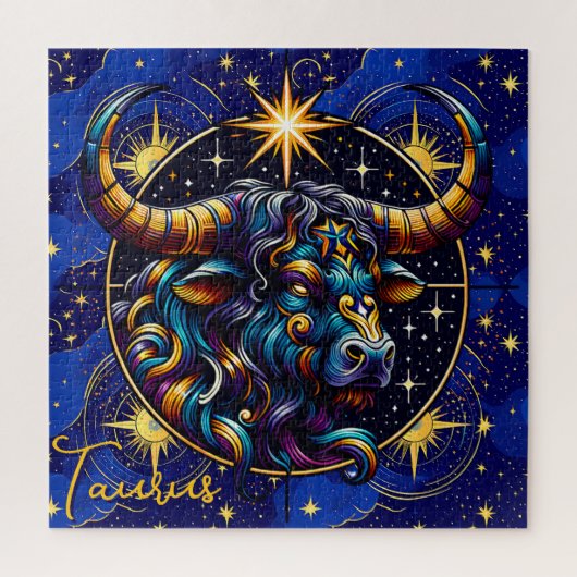 Horoscope Sign Taurus Zodiac Astrology Legpuzzel (Verticaal)