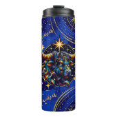 Horoscope Sign Taurus Zodiac Astrology Thermosbeker (Voorkant)