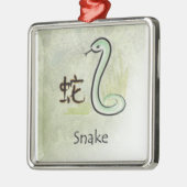HOROSCOPE SNAKE METALEN ORNAMENT (Links)