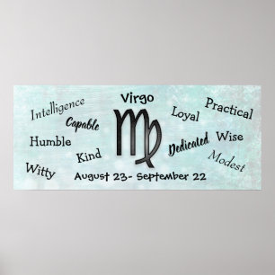 Horoscope Virgo Poster