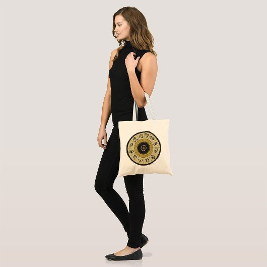 Horoscope Wheel Canvas tas