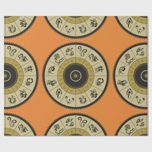 Horoscope-wieloverlooppapier Cadeaupapier (Vlak)