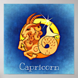 Horoscope Zodiac Astrological Capricorn Poster