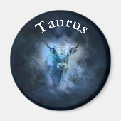 Horoscope Zodiac Astrological Sign Taurus Magnet (Voorkant)