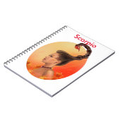 Horoscope Zodiac - Fantasy Scorpio Notitieboek (Linkerzijde)