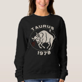 Horoscope Zodiac Sign Bull Taurus 1978 Trui (Voorkant)