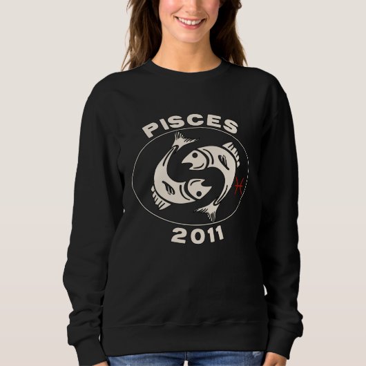 Horoscope Zodiac Sign Fish Pisces 2011 Trui (Voorkant)