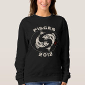 Horoscope Zodiac Sign Fish Pisces 2012 Trui (Voorkant)