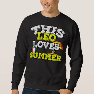 Horoscope Zodiac Sign Leo houdt van Summer Trui